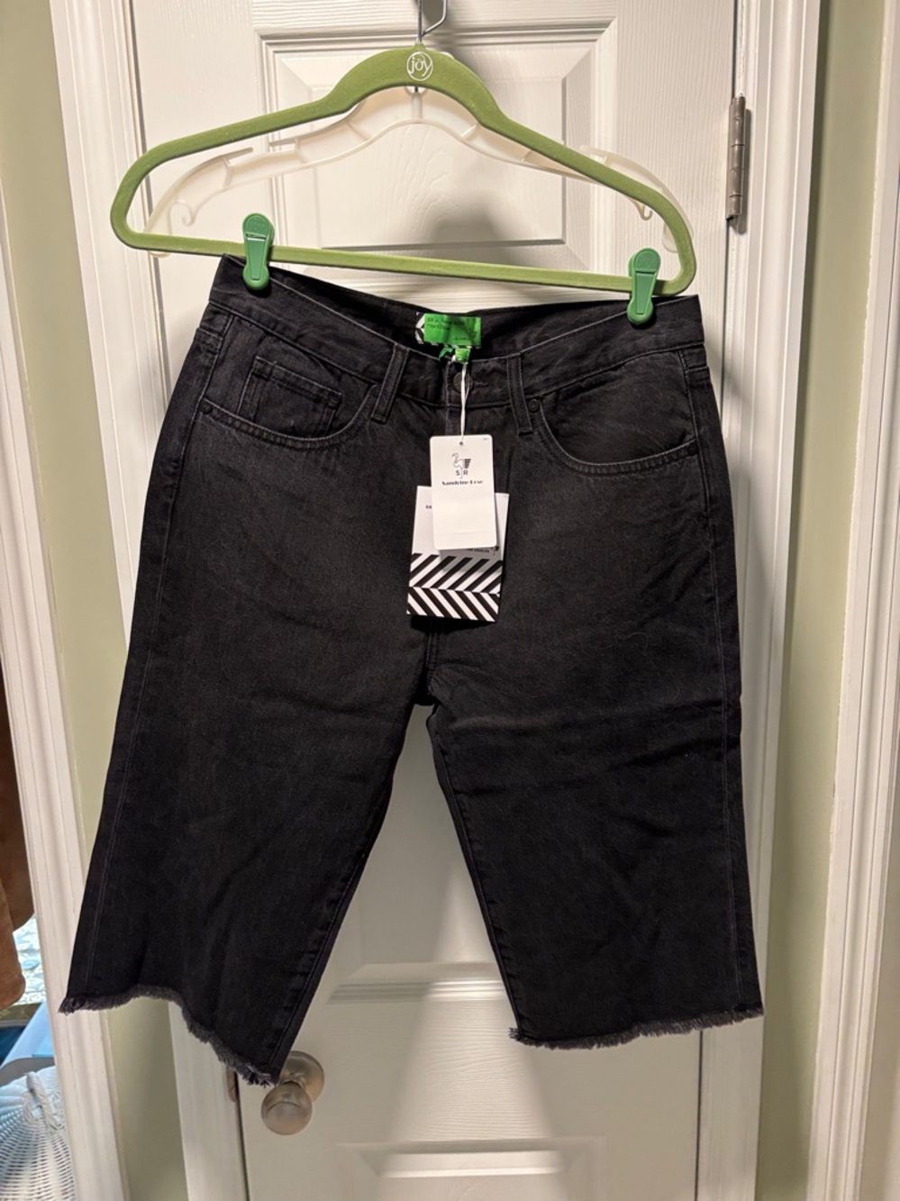 Sandrine Rose knee length denim NWT 28